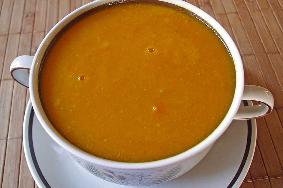 Cremige Kürbissuppe