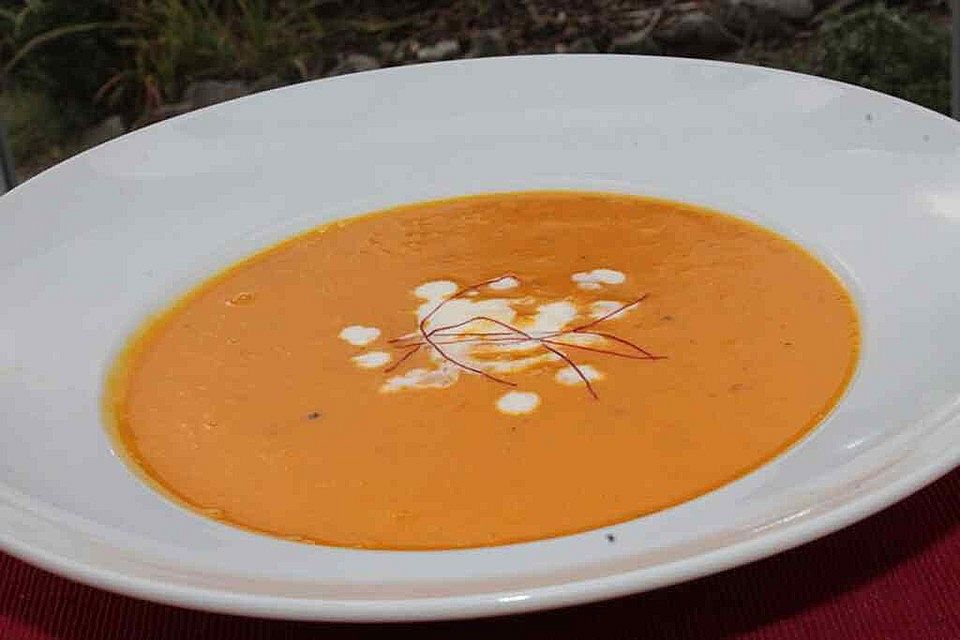 Cremige Kürbissuppe