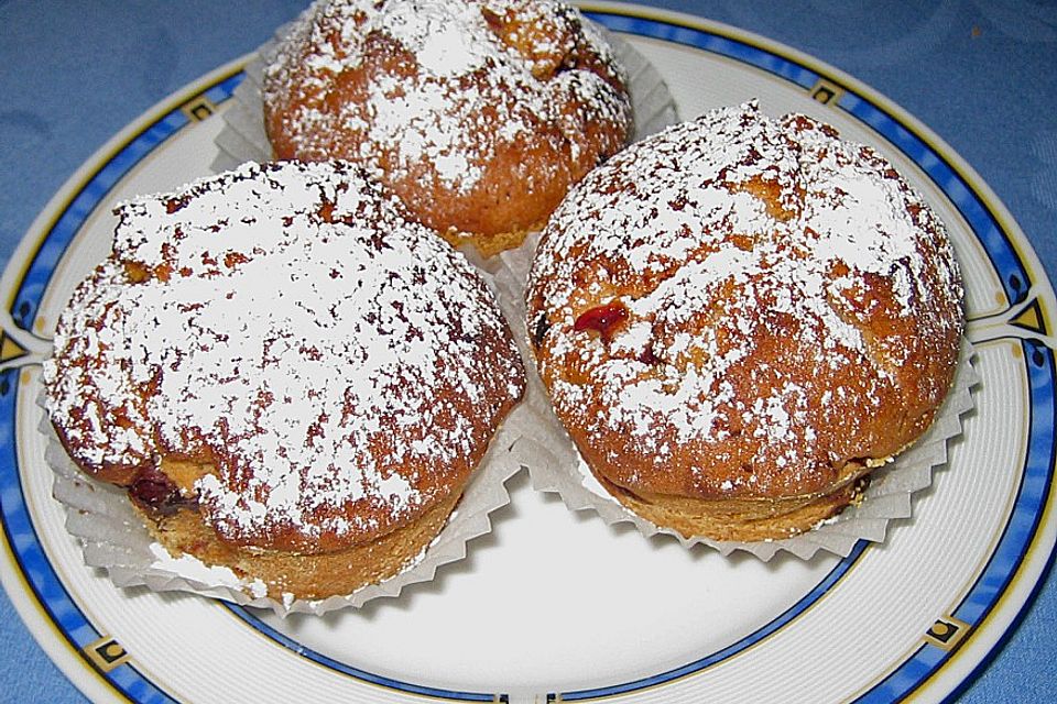 Kirsch - Schokoladen Muffins