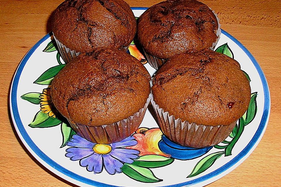 Kirsch - Schokoladen Muffins