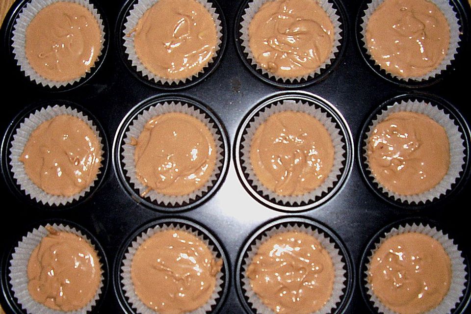 Nutella - Mandel - Muffins