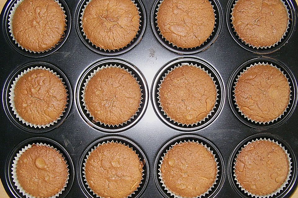 Nutella - Mandel - Muffins