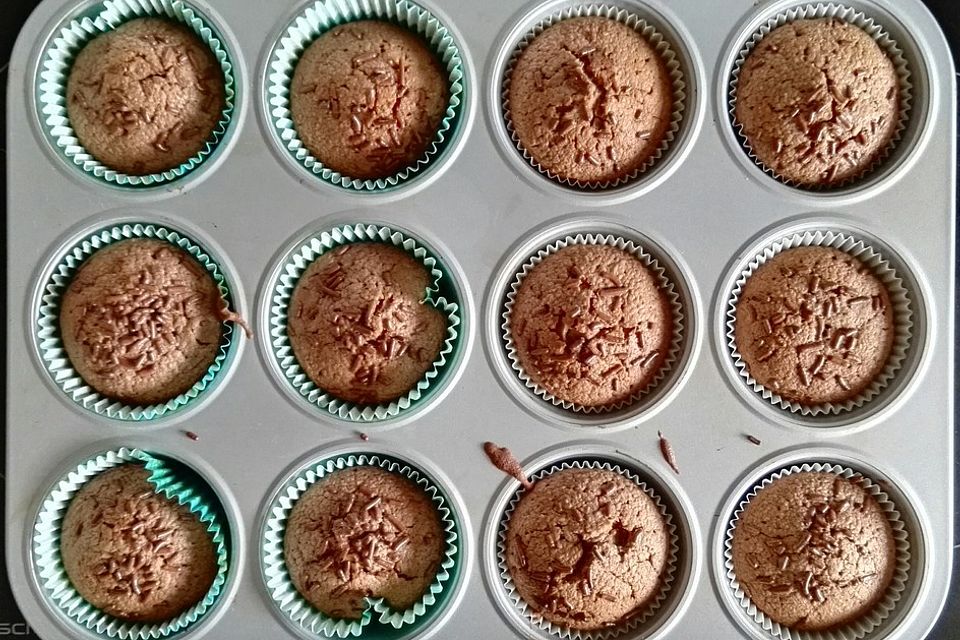 Nutella - Mandel - Muffins