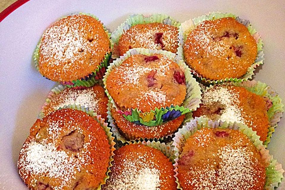 Kirsch - Marzipan - Muffins