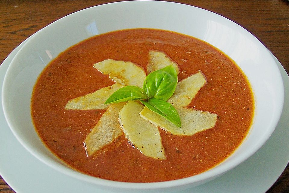 Apfel - Tomatencremesuppe