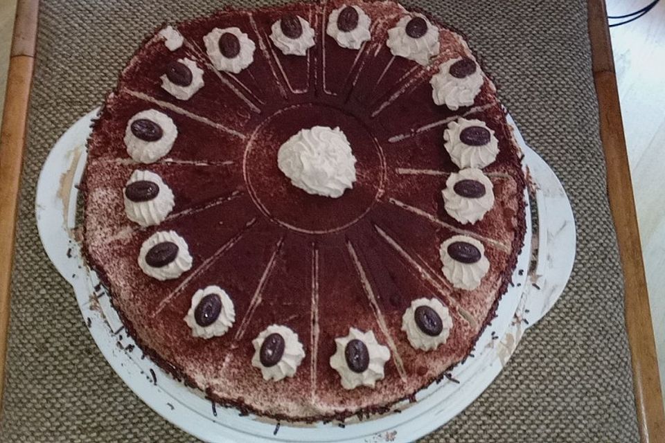 Cappuccino - Sahnetorte