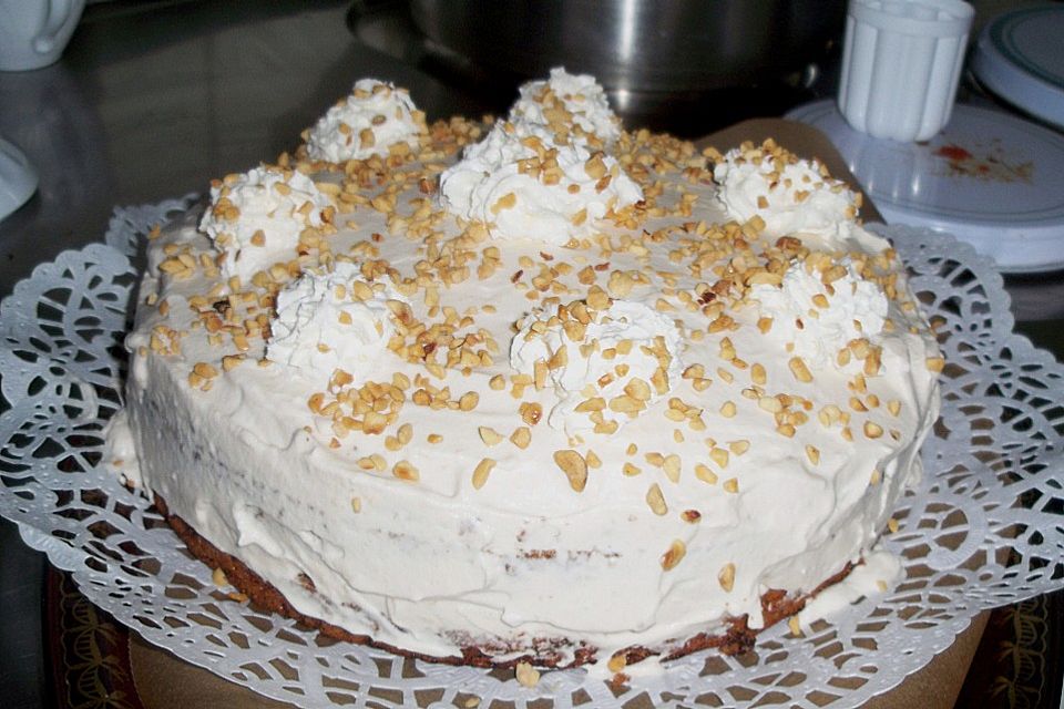 Cappuccino - Sahnetorte