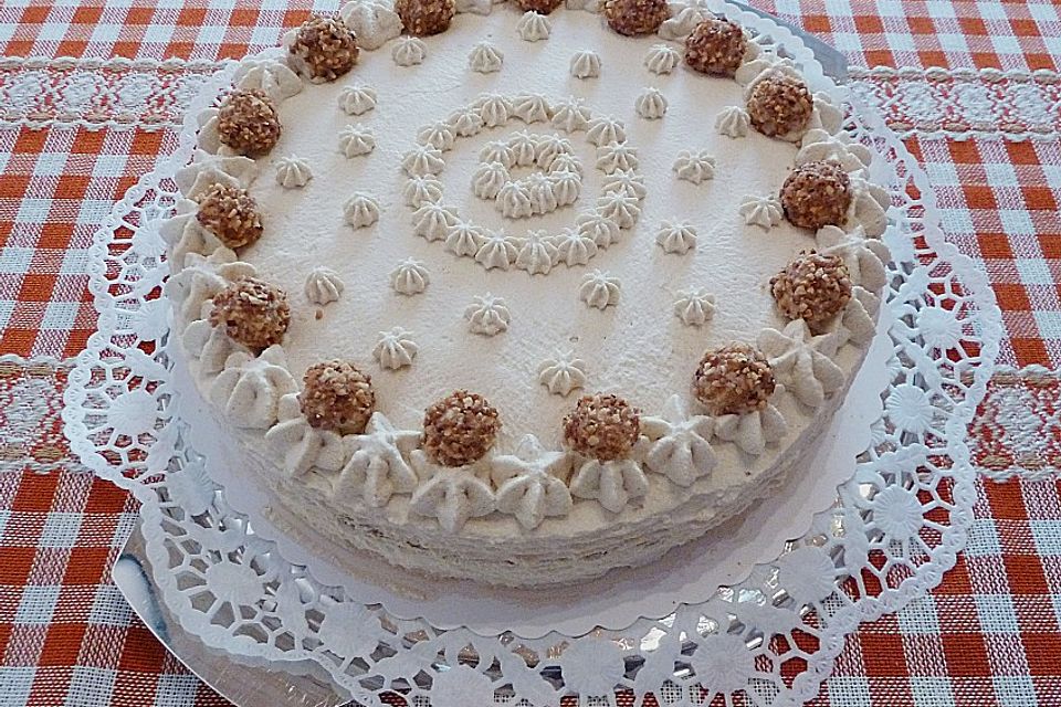 Cappuccino - Sahnetorte