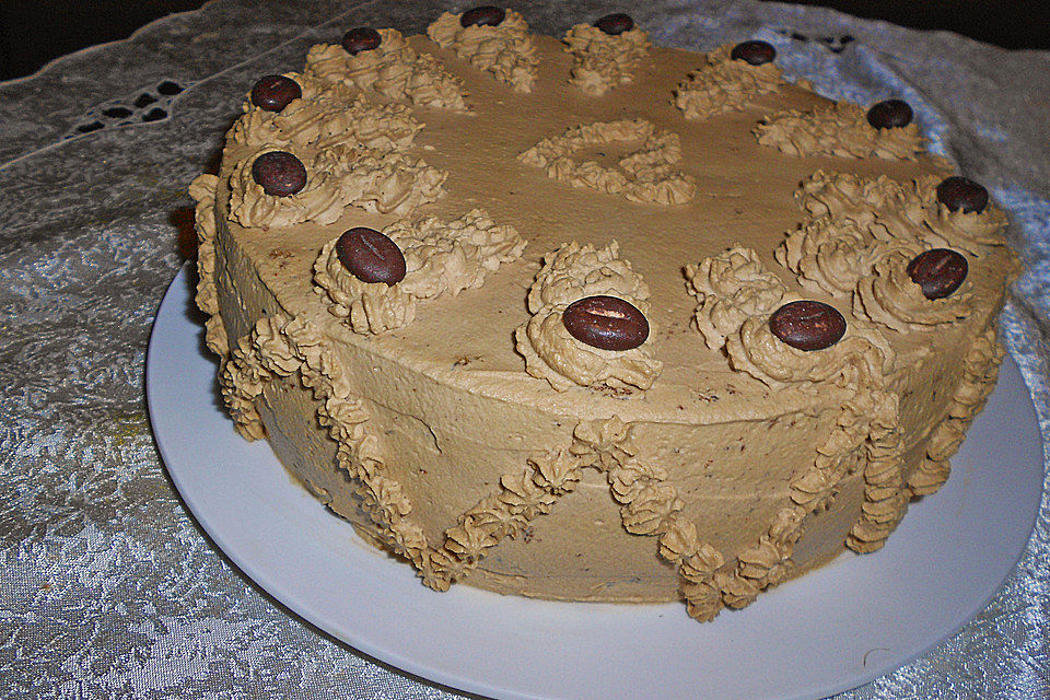 Cappuccino - Sahnetorte