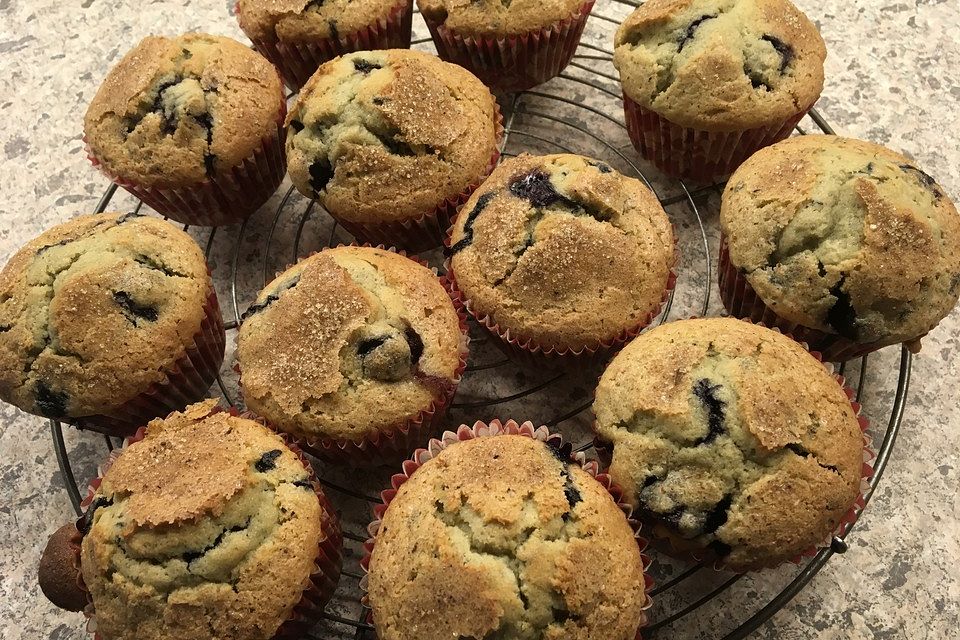 The best blueberry Muffins