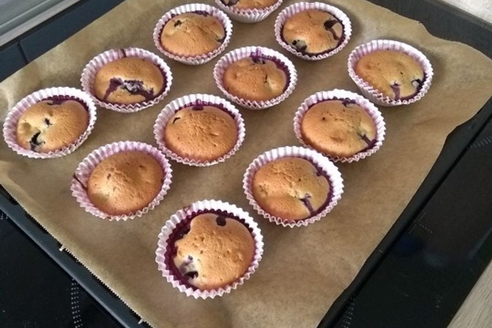 The best blueberry Muffins