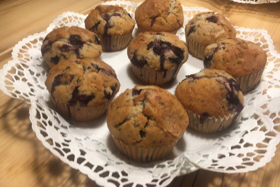 The best blueberry Muffins