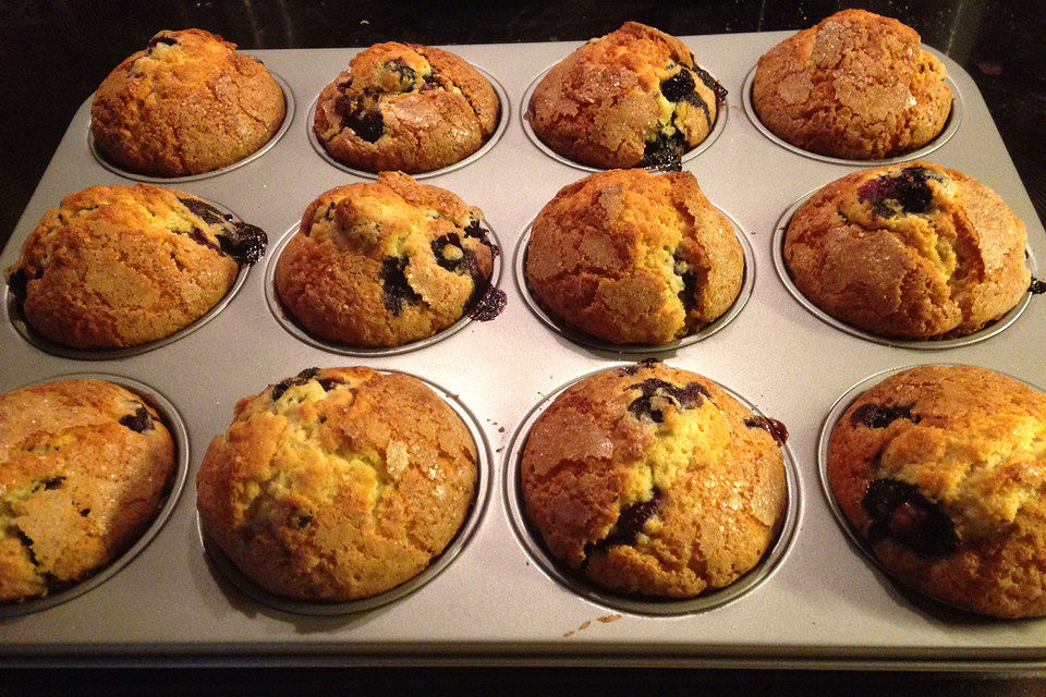 The best blueberry Muffins