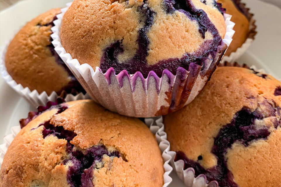 The best blueberry Muffins