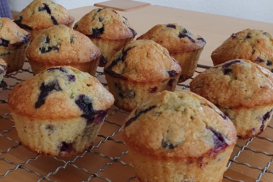 The best blueberry Muffins