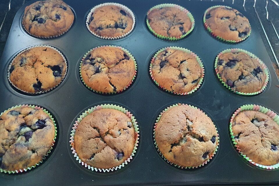 The best blueberry Muffins