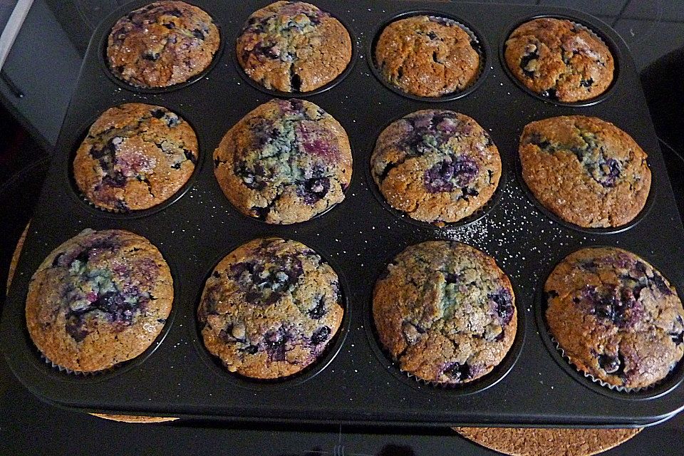 The best blueberry Muffins