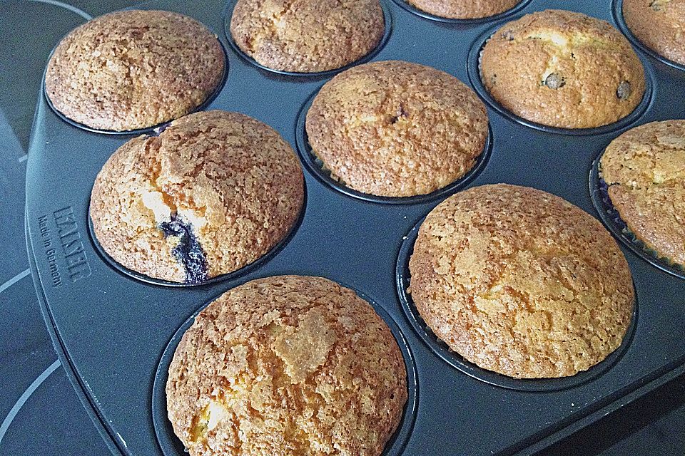 The best blueberry Muffins