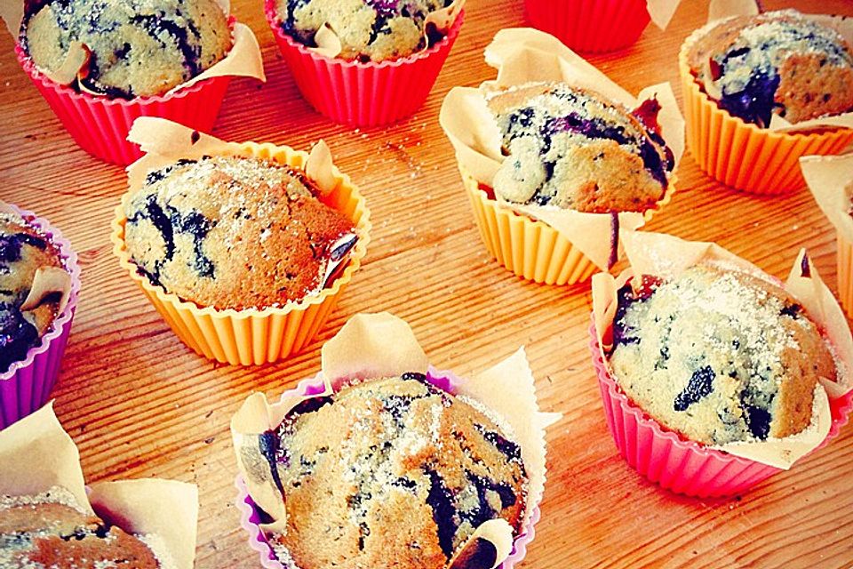 The best blueberry Muffins