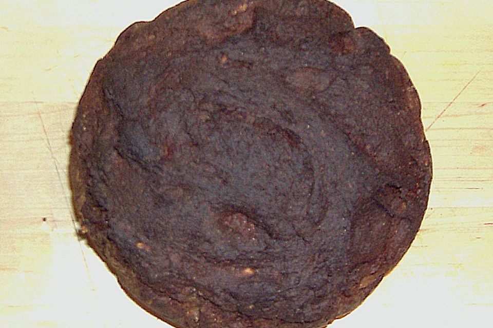 Rundes Schwarzbrot