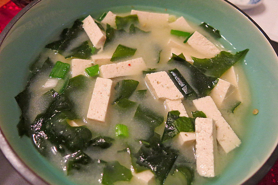 Tofu - Miso - Suppe