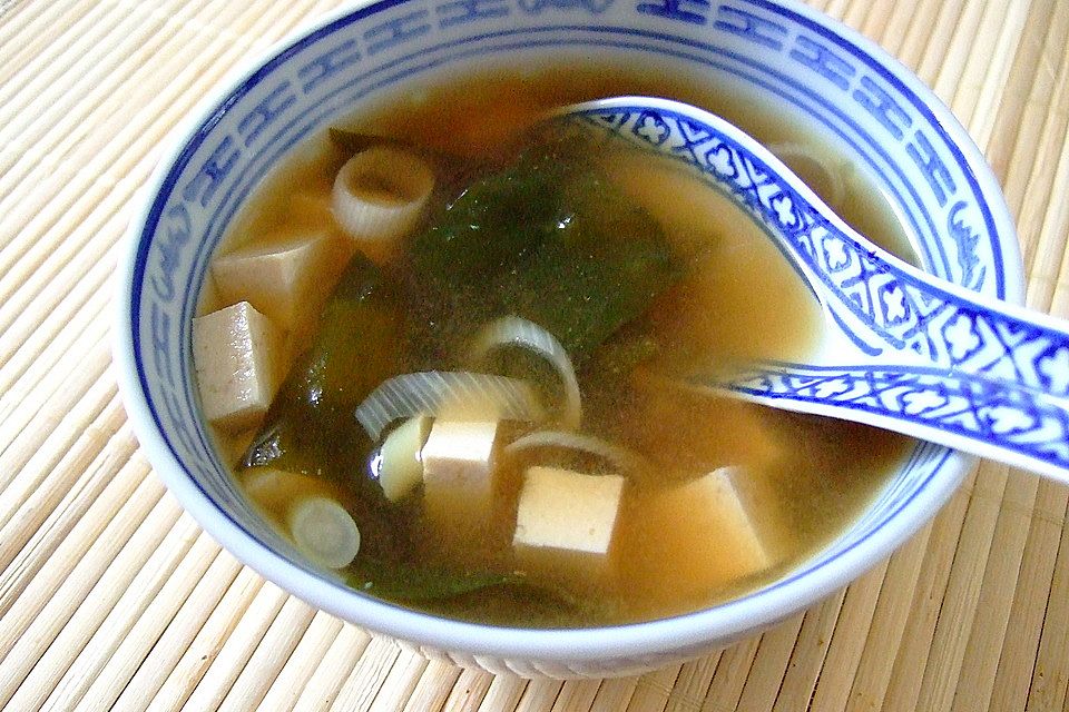 Tofu - Miso - Suppe