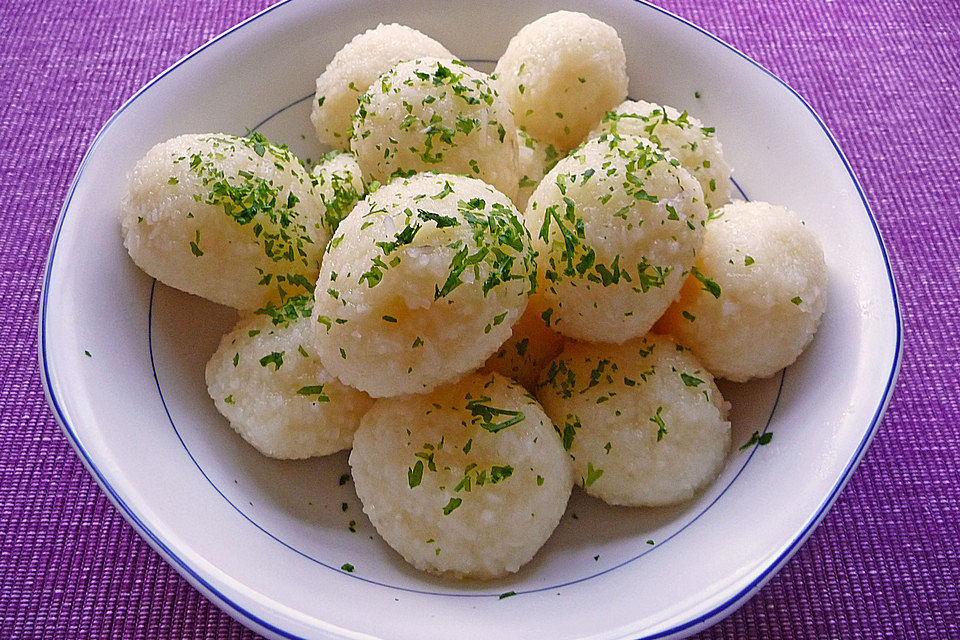 Großmutters  Kartoffelklöße