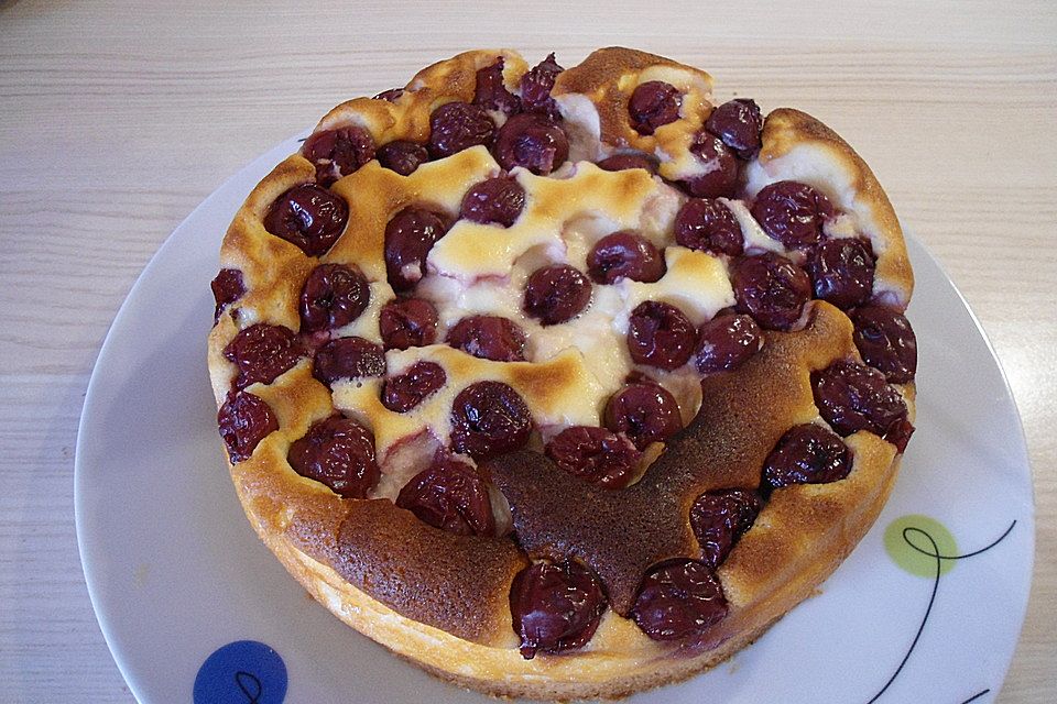 Käse - Kirsch Kuchen