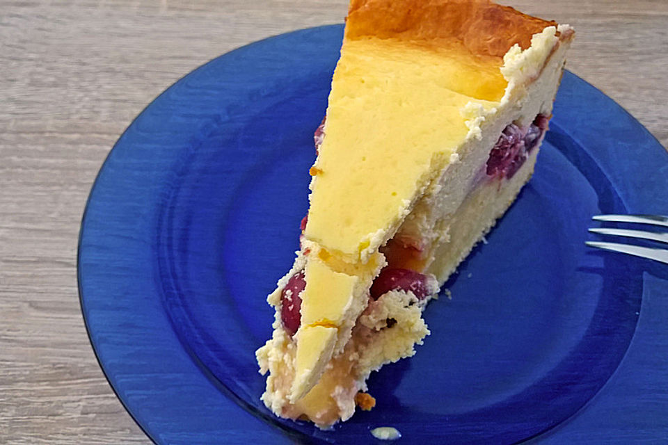 Käse - Kirsch Kuchen