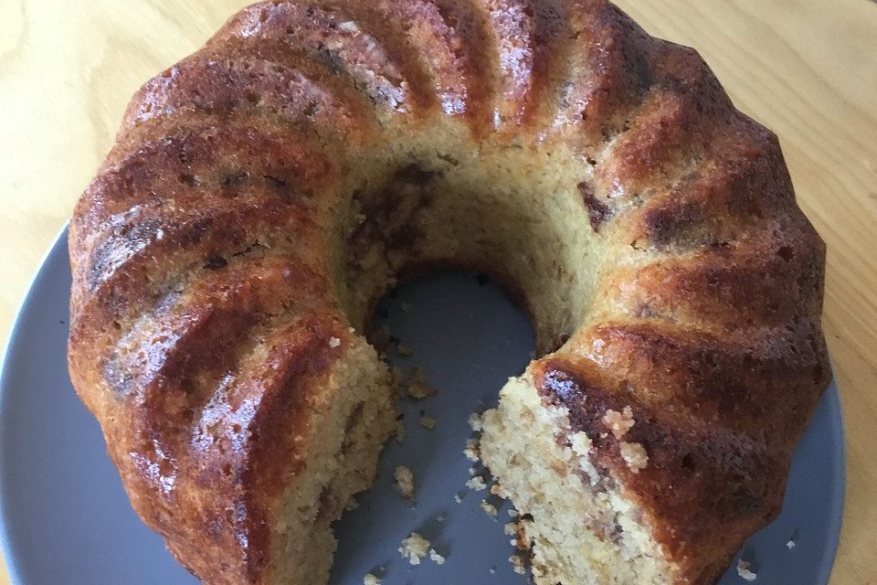 Bananen - Rührkuchen