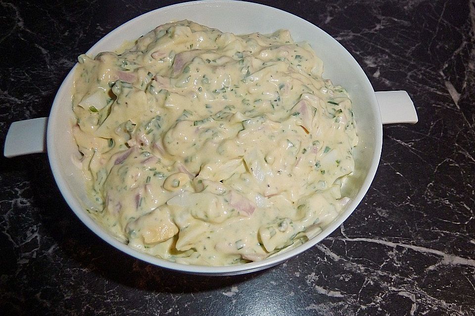 Eiersalat mit Schnittlauch