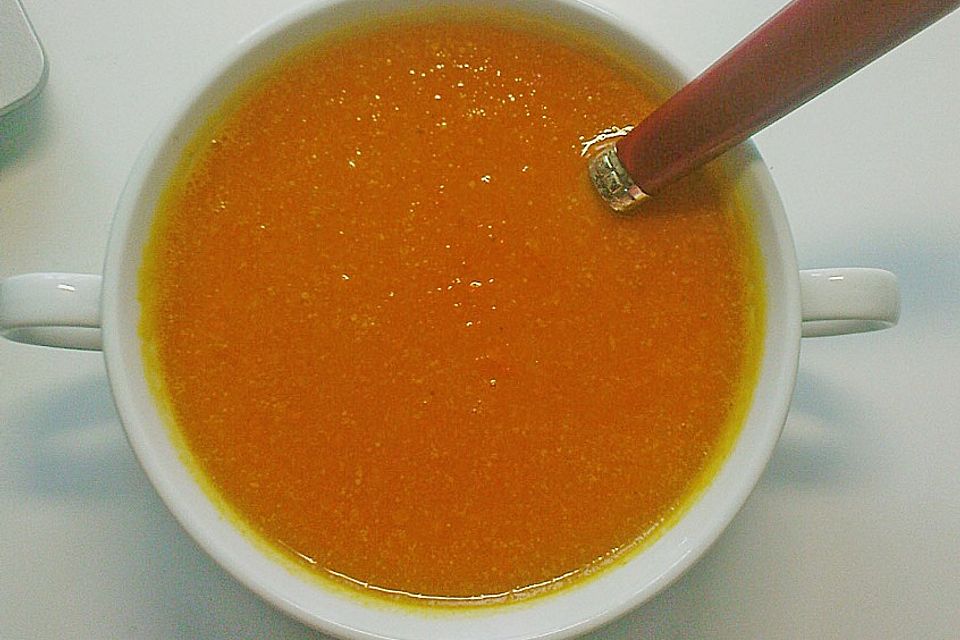 Cremige Kürbissuppe