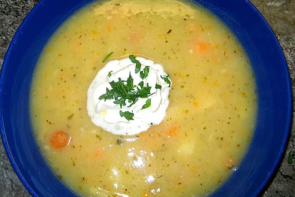 Karotten - Kartoffel - Suppe