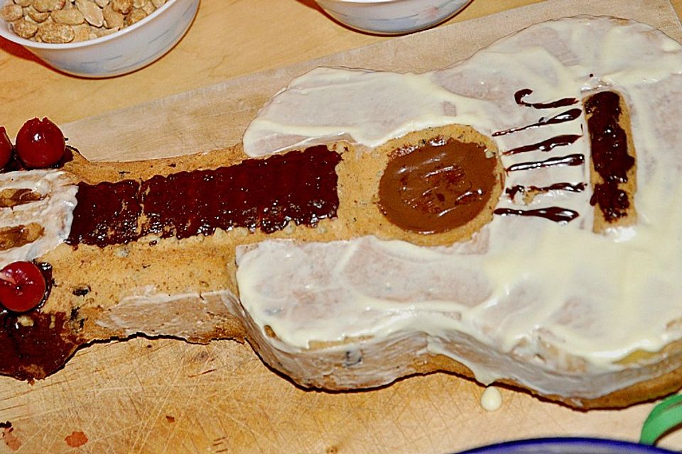 Schlichter Nuss - Schoko - Kuchen