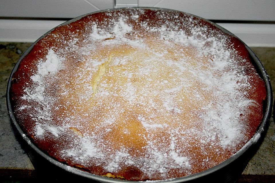 Dieters Käsekuchen ohne Boden