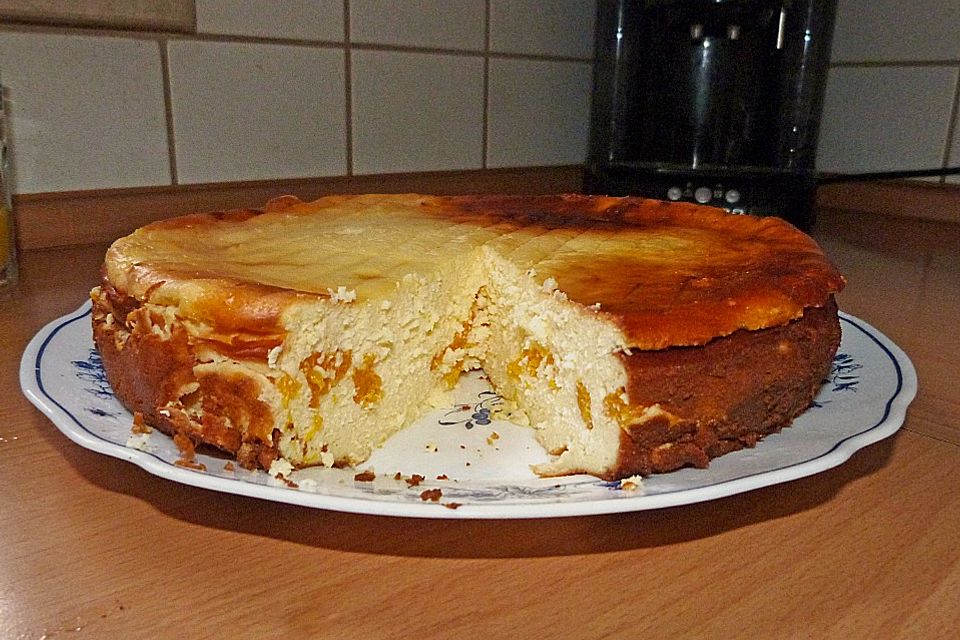 Dieters Käsekuchen ohne Boden