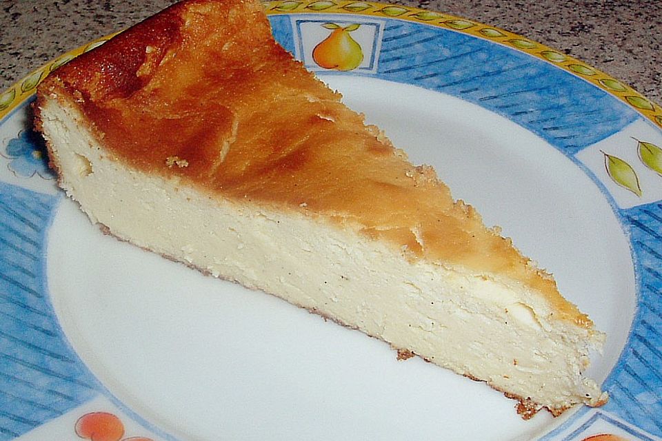 Dieters Käsekuchen ohne Boden