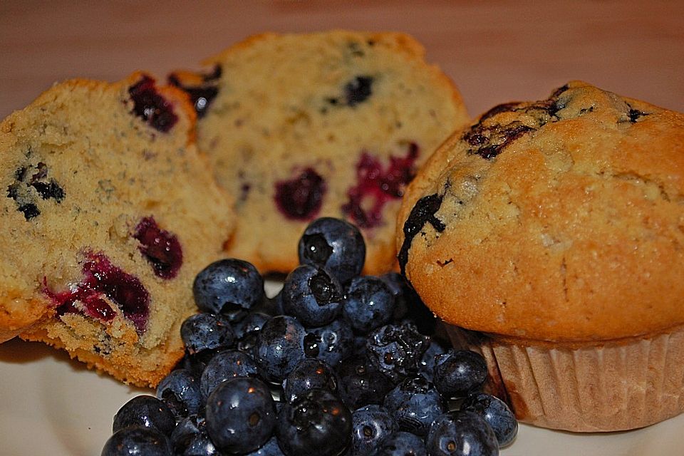 Köstliche Himbeer - Muffins