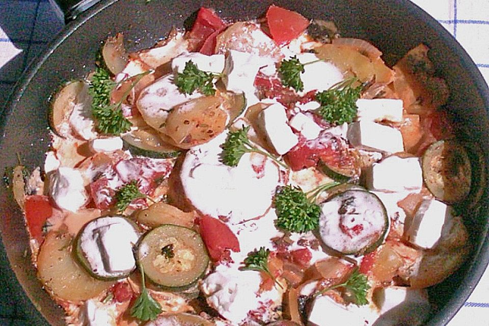 Griechischer Kartoffeltopf (vegetarisch)