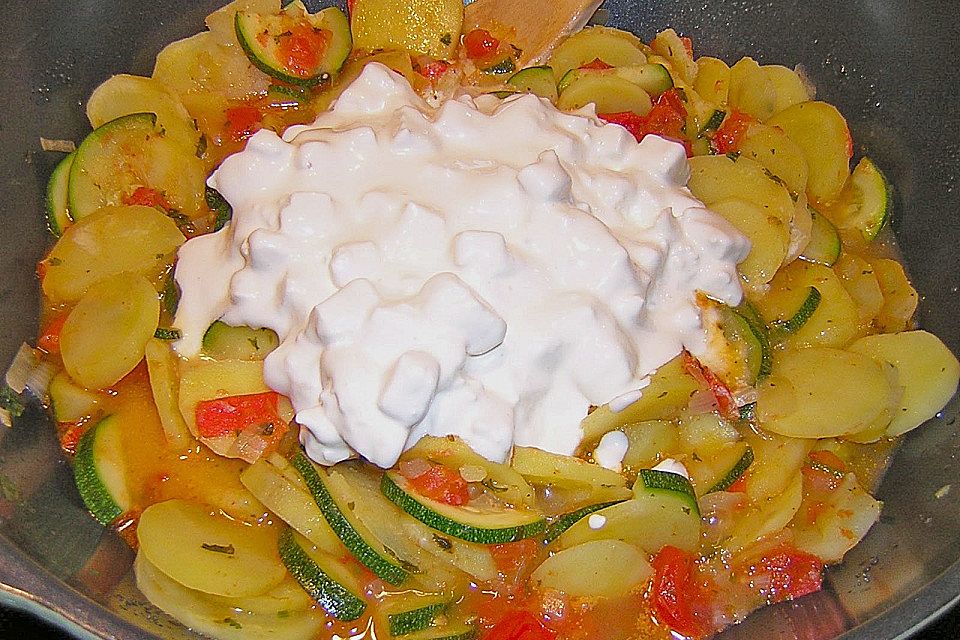 Griechischer Kartoffeltopf (vegetarisch)