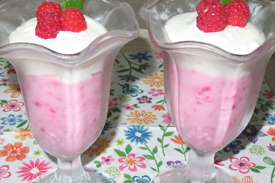 Himbeermousse