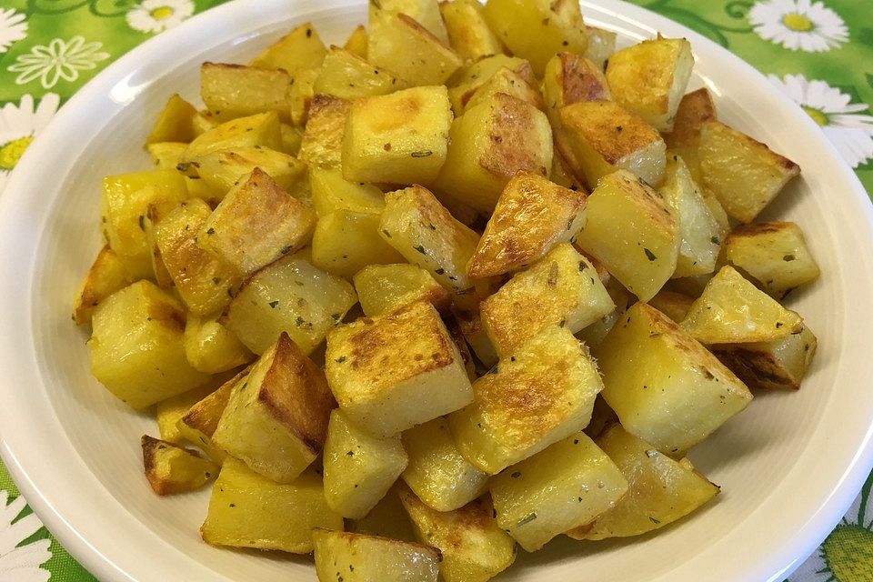 Röstkartoffeln aus dem Backofen