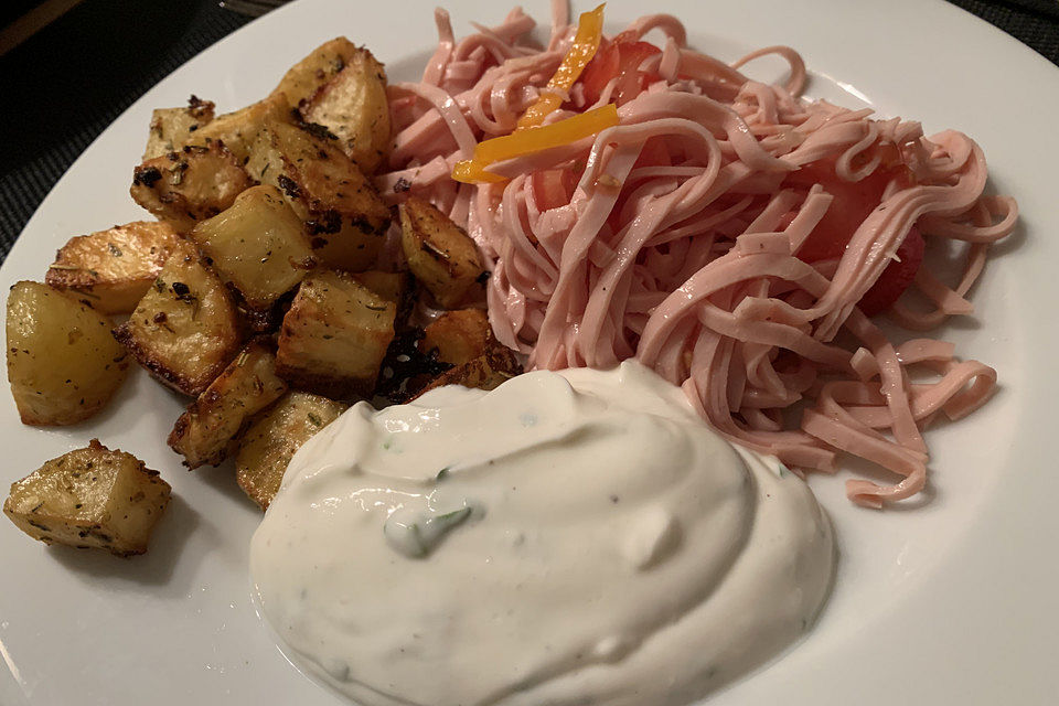 Röstkartoffeln aus dem Backofen