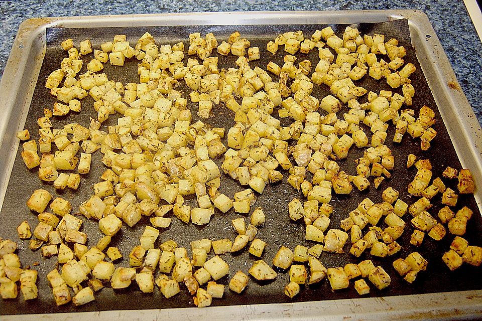 Röstkartoffeln aus dem Backofen