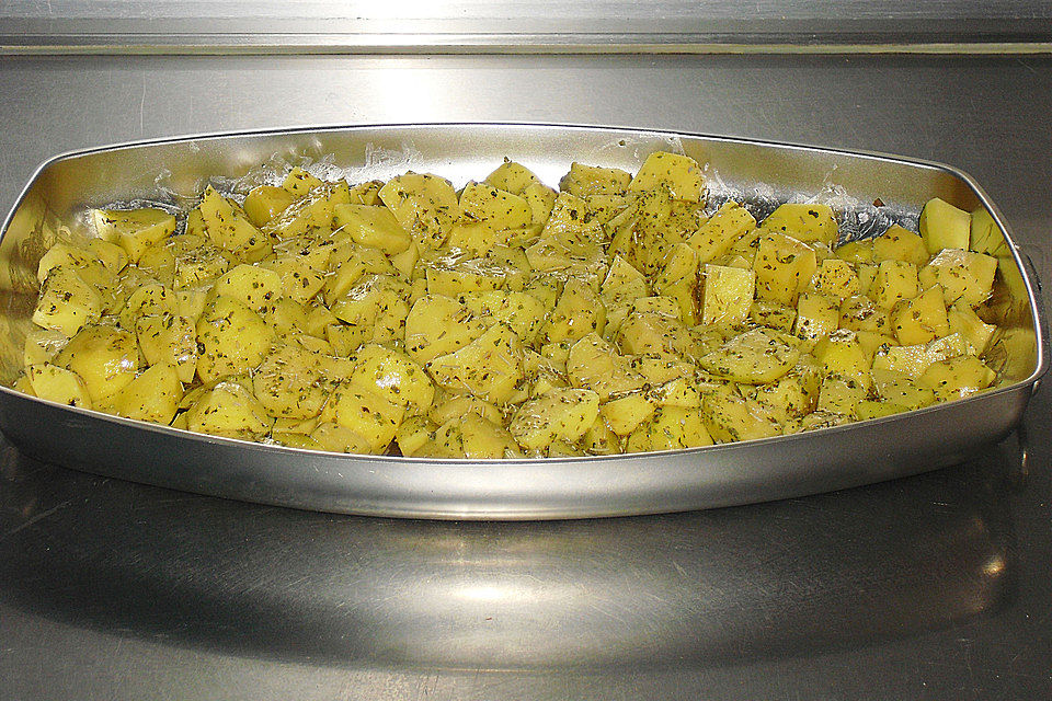 Röstkartoffeln aus dem Backofen