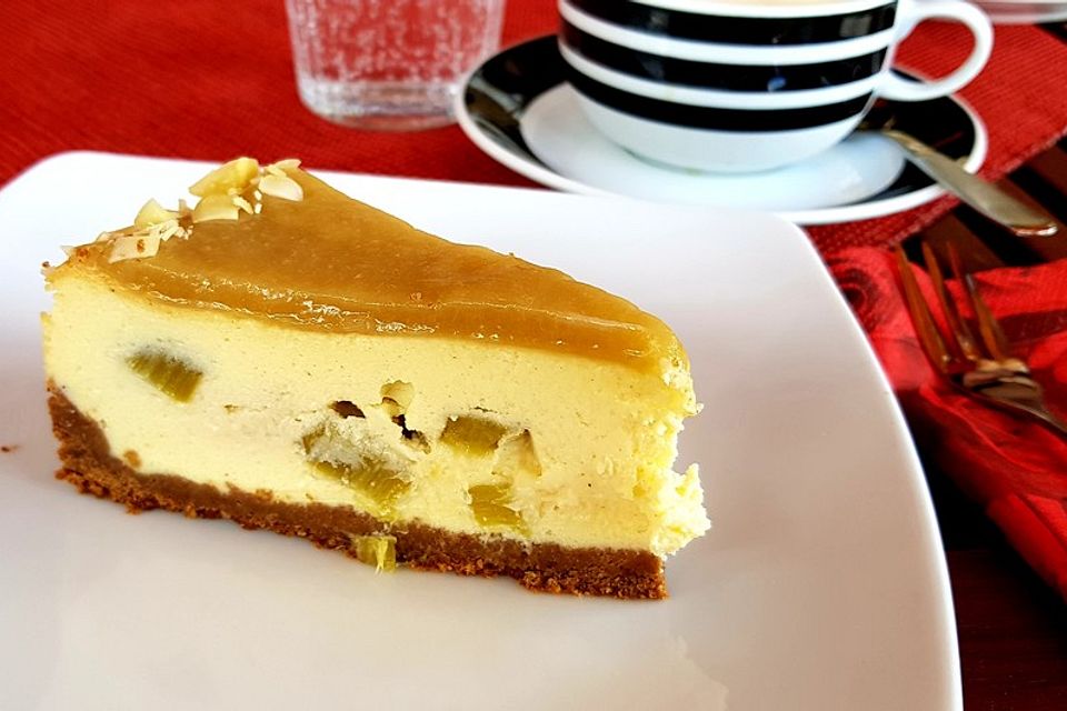 Rhabarber - Quark - Torte