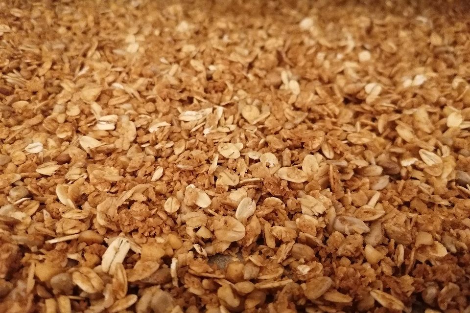 Granola Müsli selbstgebacken