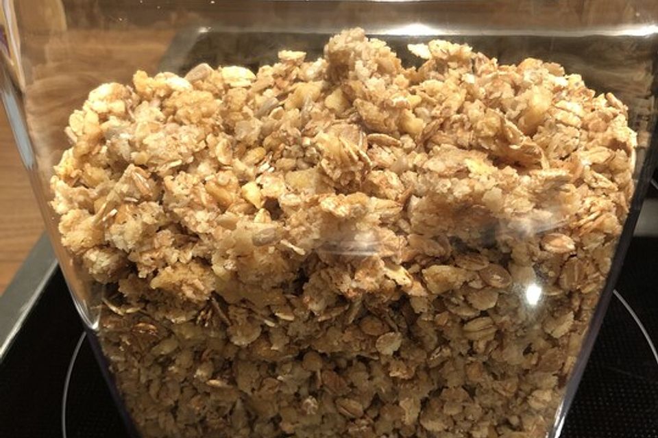 Granola Müsli selbstgebacken