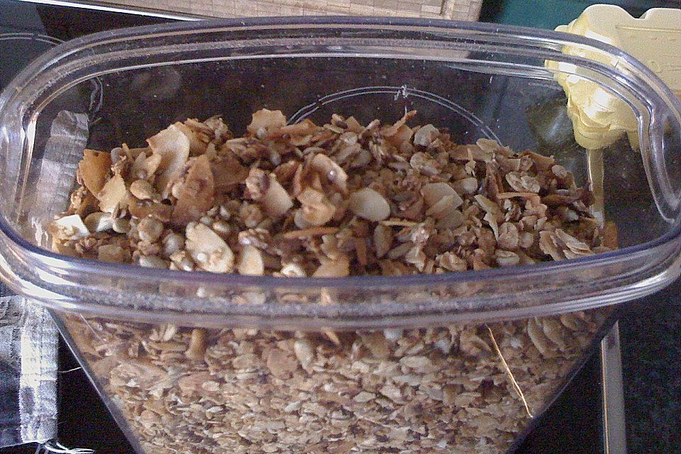 Granola Müsli selbstgebacken