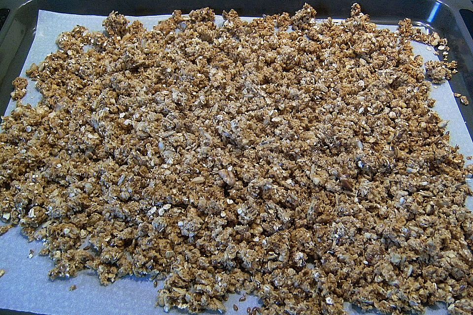 Granola Müsli selbstgebacken